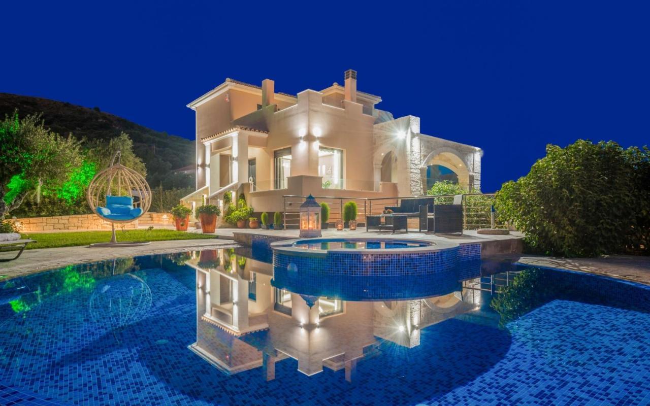 Romanza Luxury Villa Kalamákion Exterior foto