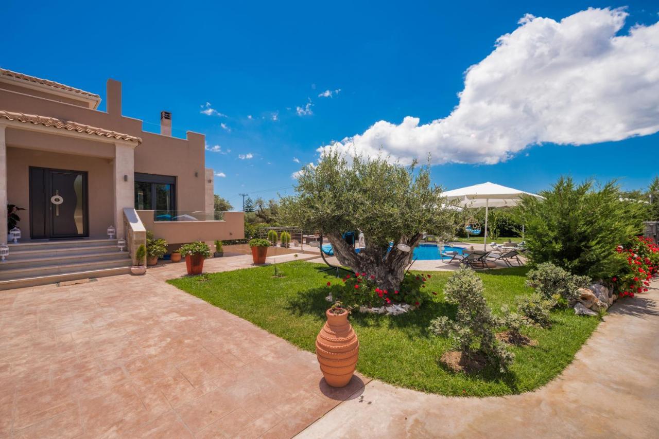 Romanza Luxury Villa Kalamákion Exterior foto