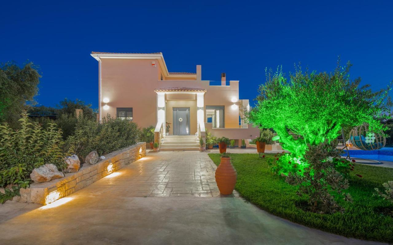 Romanza Luxury Villa Kalamákion Exterior foto